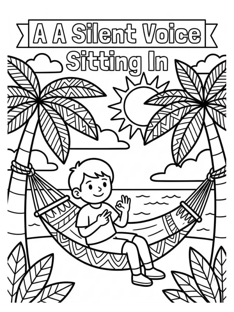 a silent voice coloring pages_13