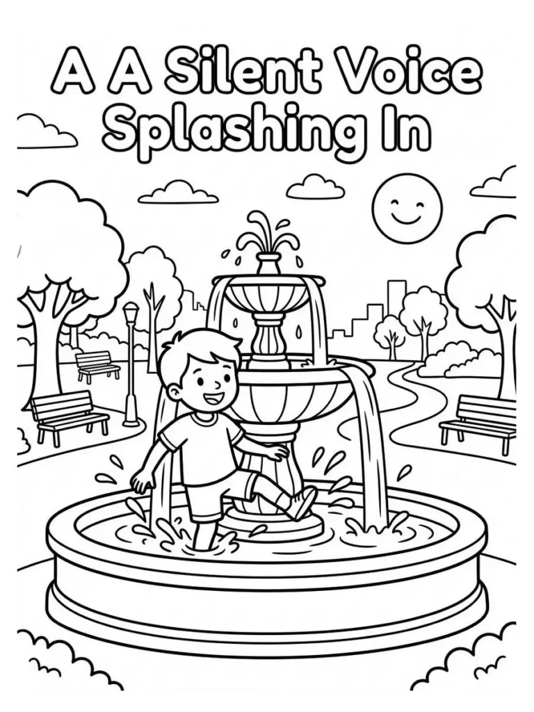 a silent voice coloring pages_19