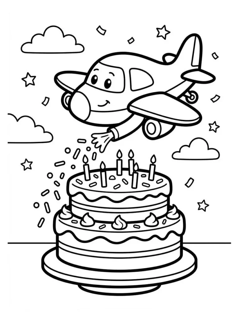 airplane coloring pages_10