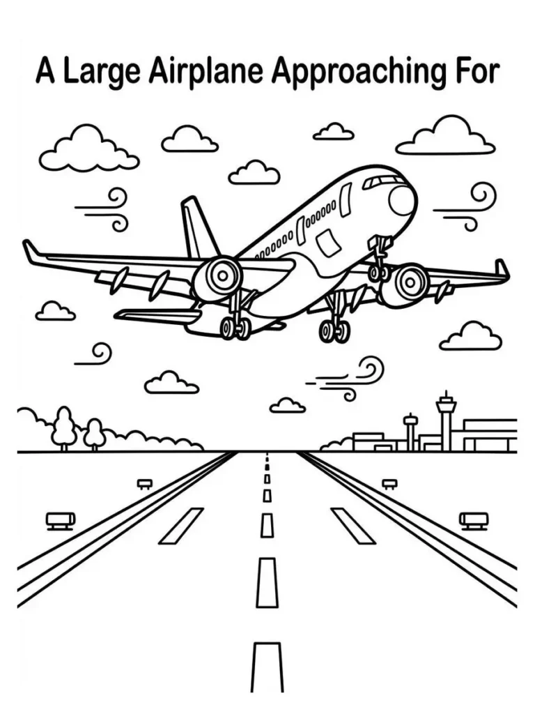 airplane coloring pages_2