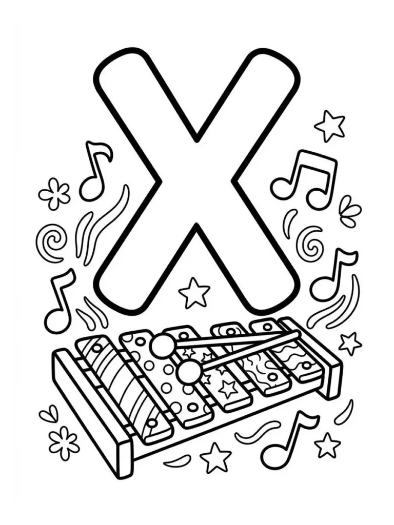 alphabet coloring pages_24
