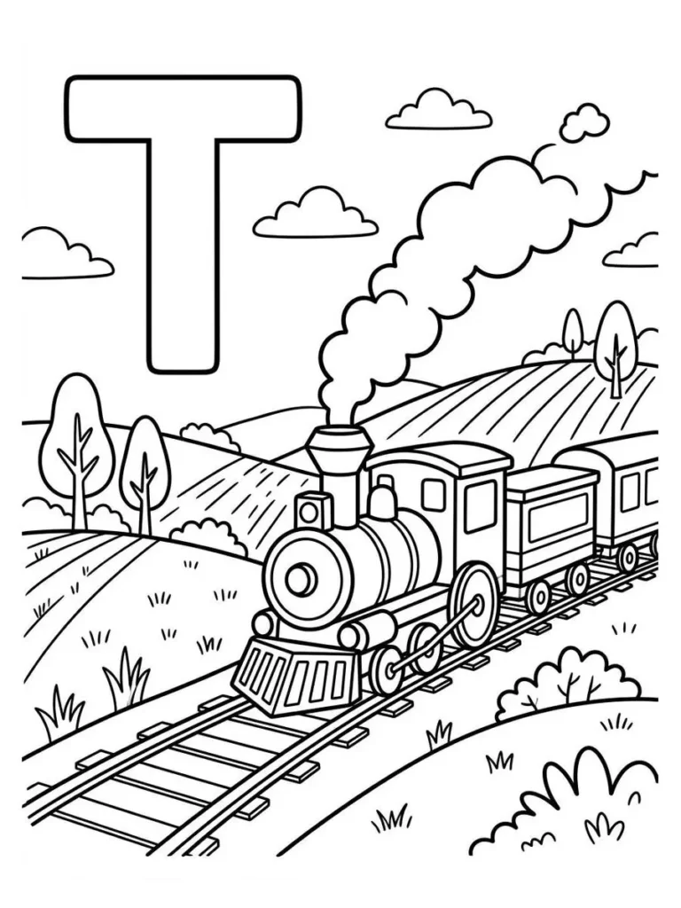 alphabet coloring pages_28