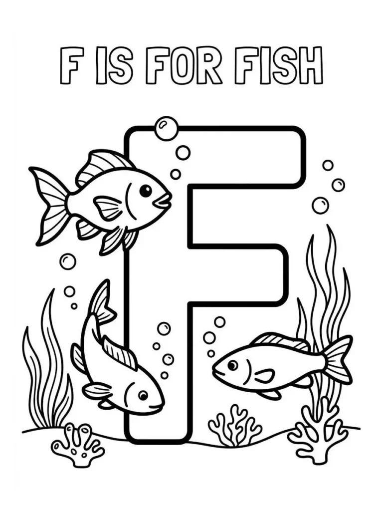 alphabet coloring pages_4