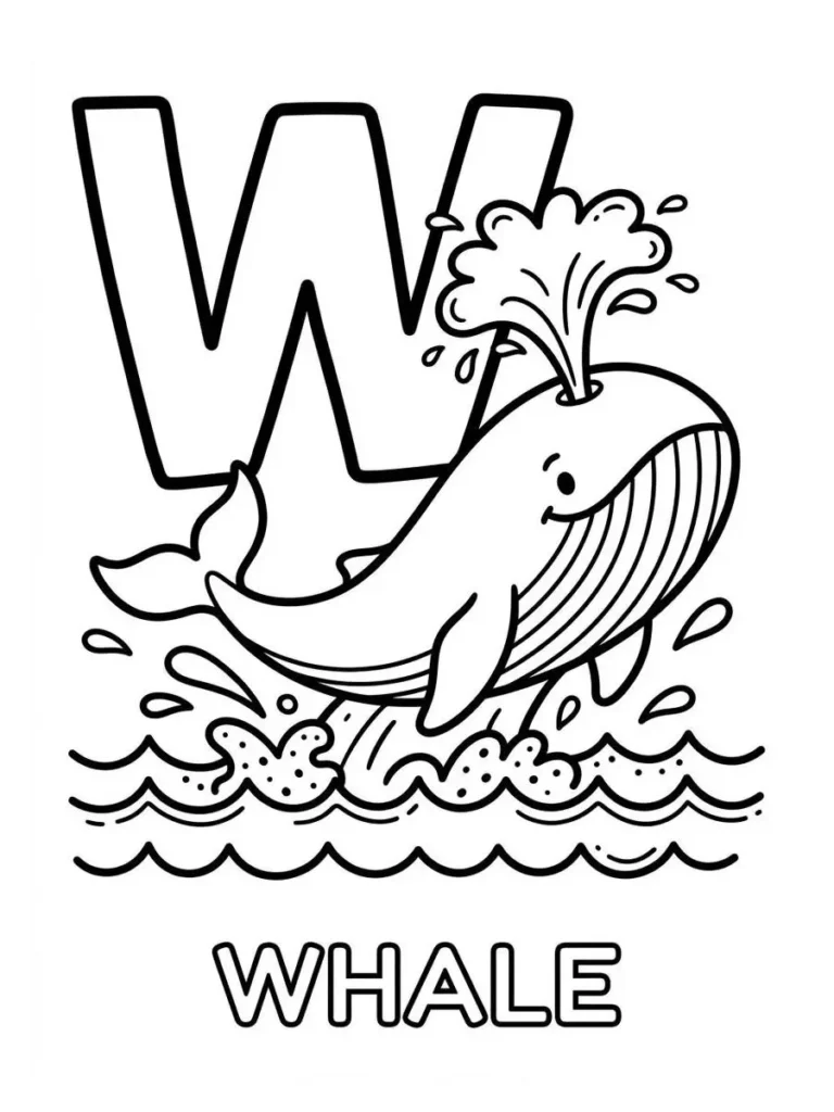 alphabet coloring pages_5
