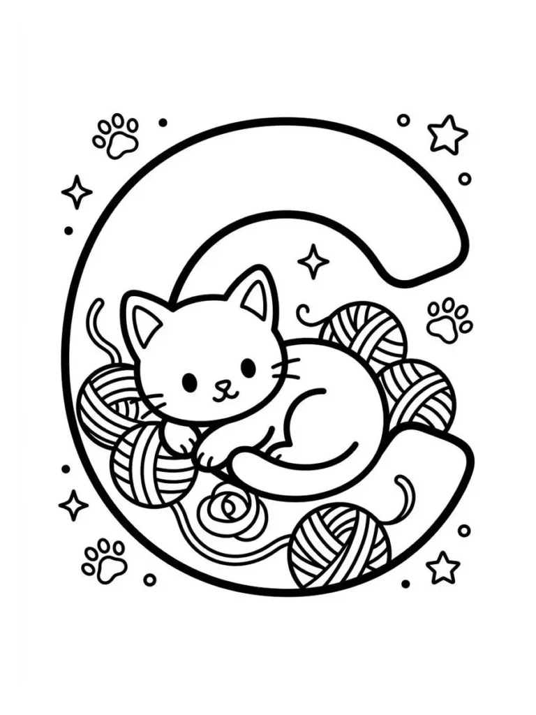 alphabet coloring pages_9