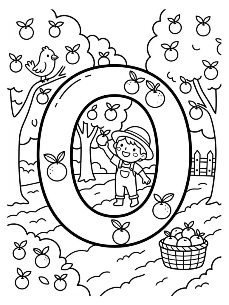 alphabet summer coloring page_10