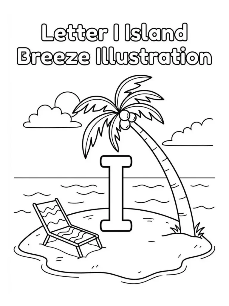 alphabet summer coloring page_16