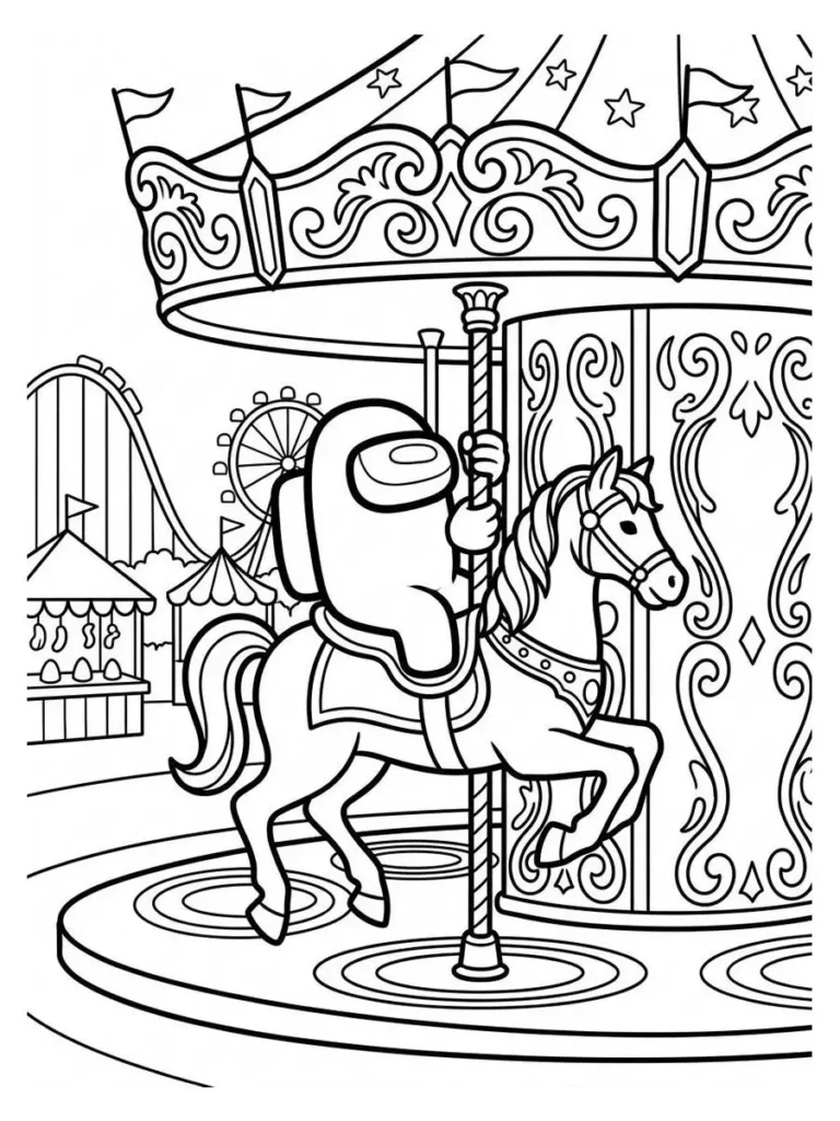 among us coloring page_14