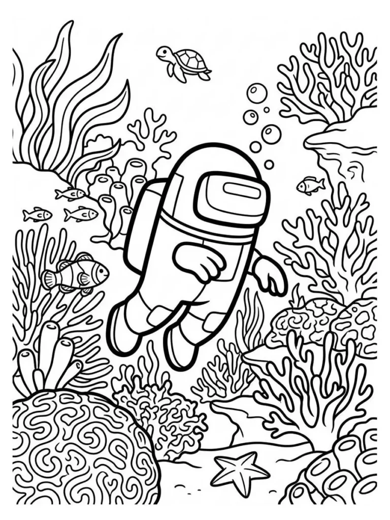 among us coloring page_15
