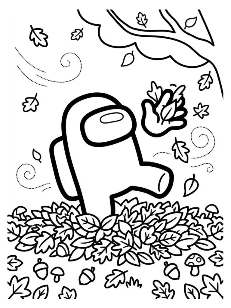 among us coloring page_16