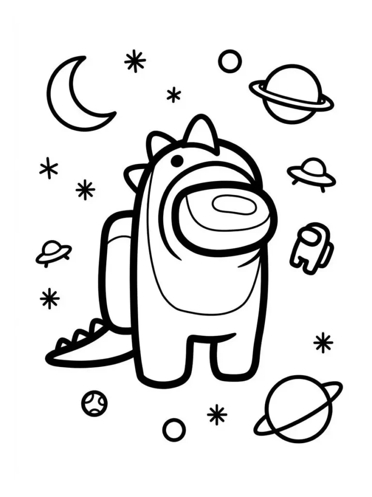 among us coloring page_19