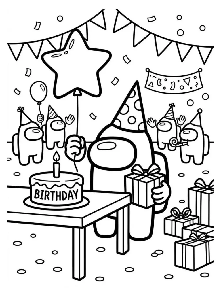 among us coloring page_21