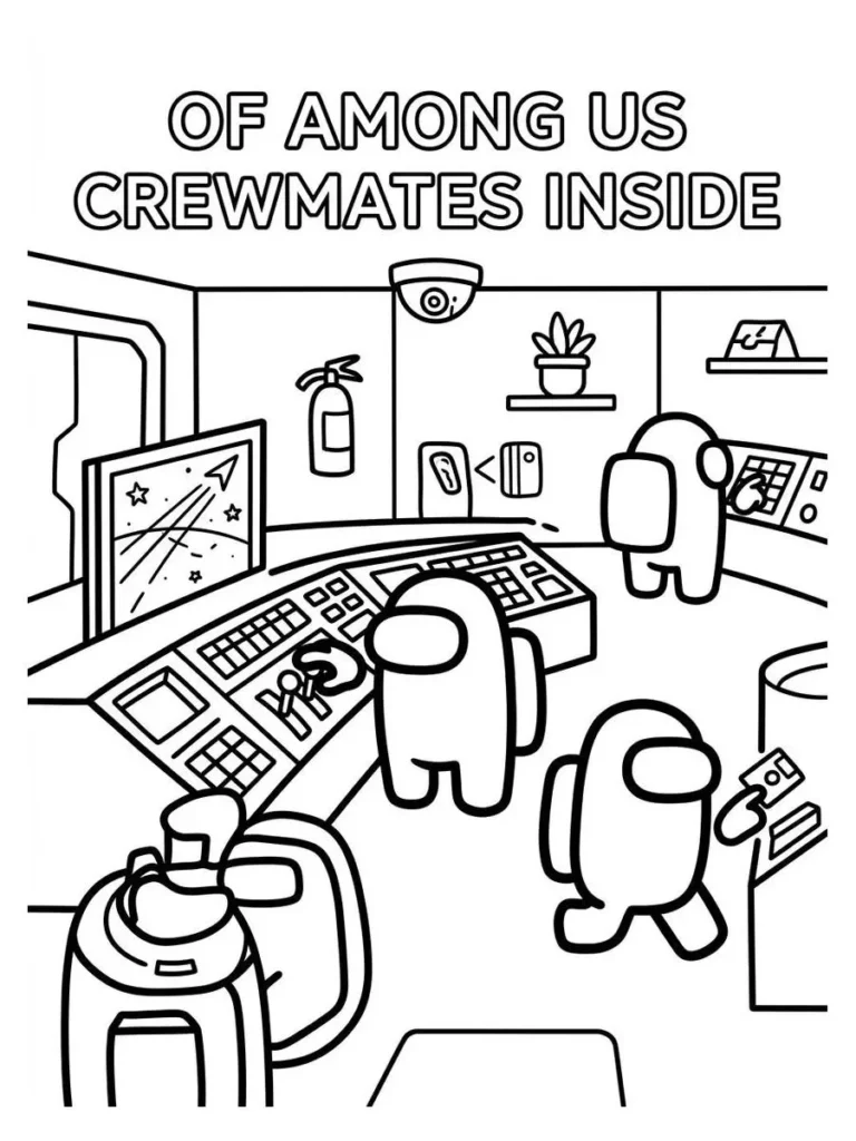 among us coloring page_24