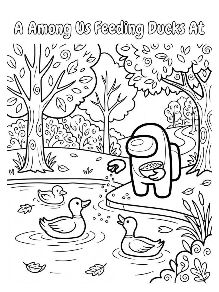 among us coloring page_3