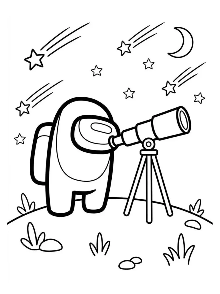 among us coloring page_5