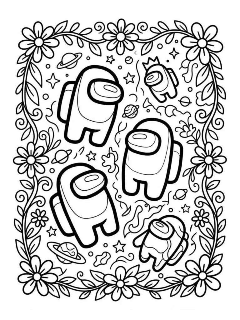 among us coloring page_6