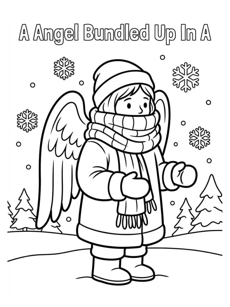 angel coloring pages_10