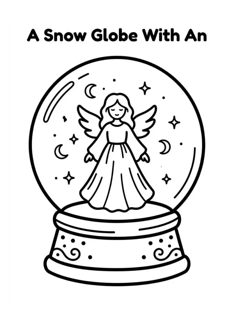 angel coloring pages_22