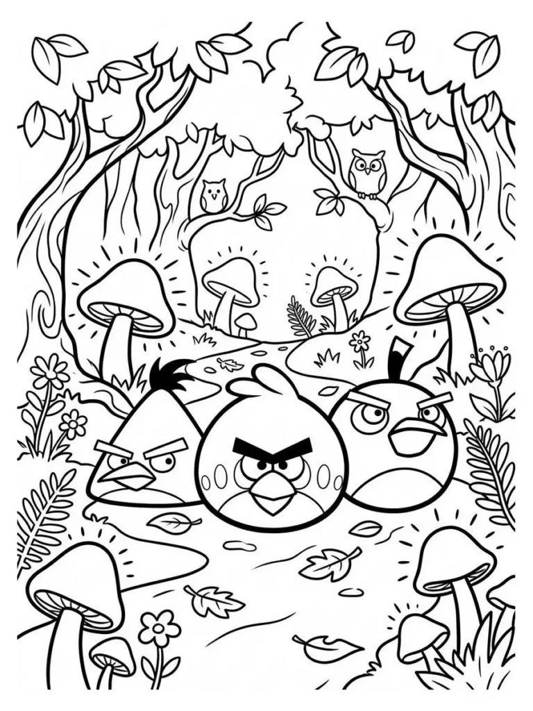 angry birds coloring pages_16