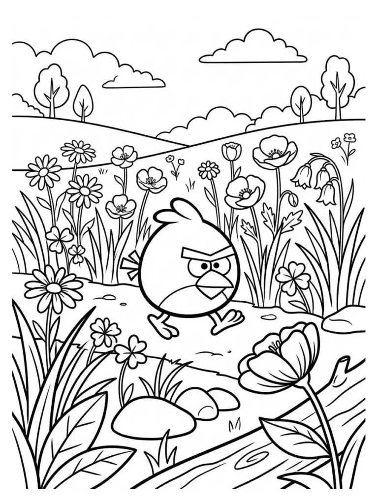 angry birds coloring pages_22