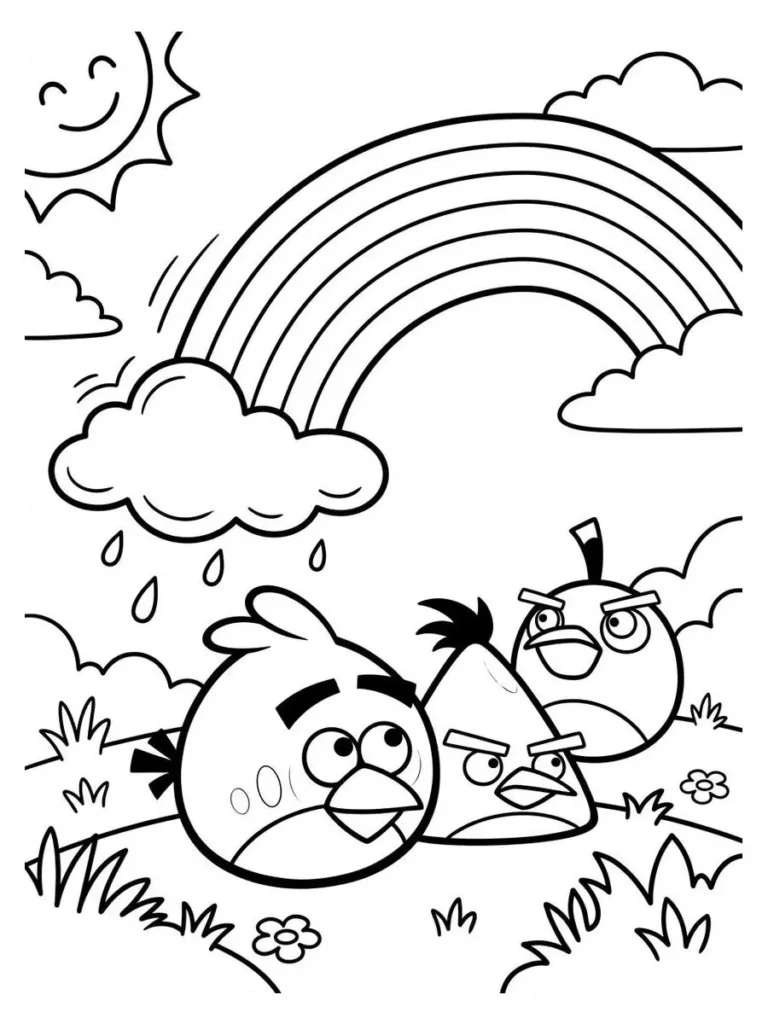 angry birds coloring pages_28