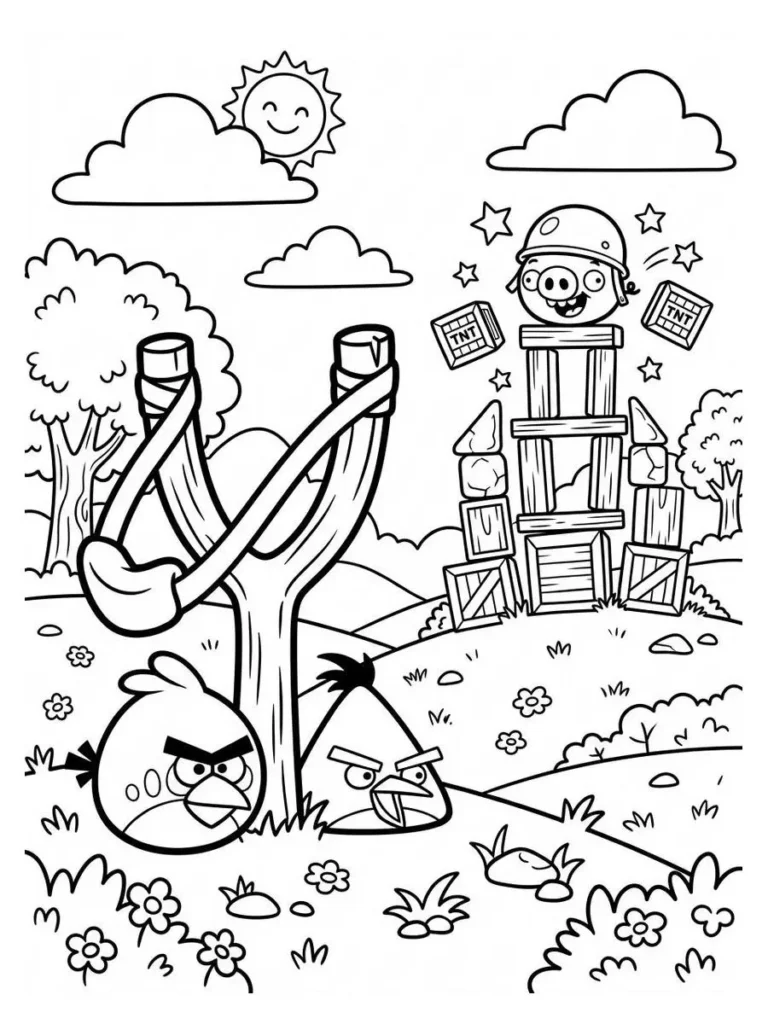 angry birds coloring pages_9