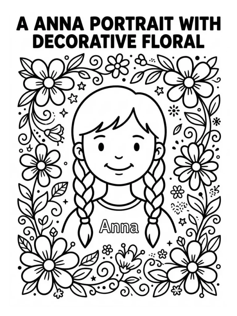 anna coloring pages_14