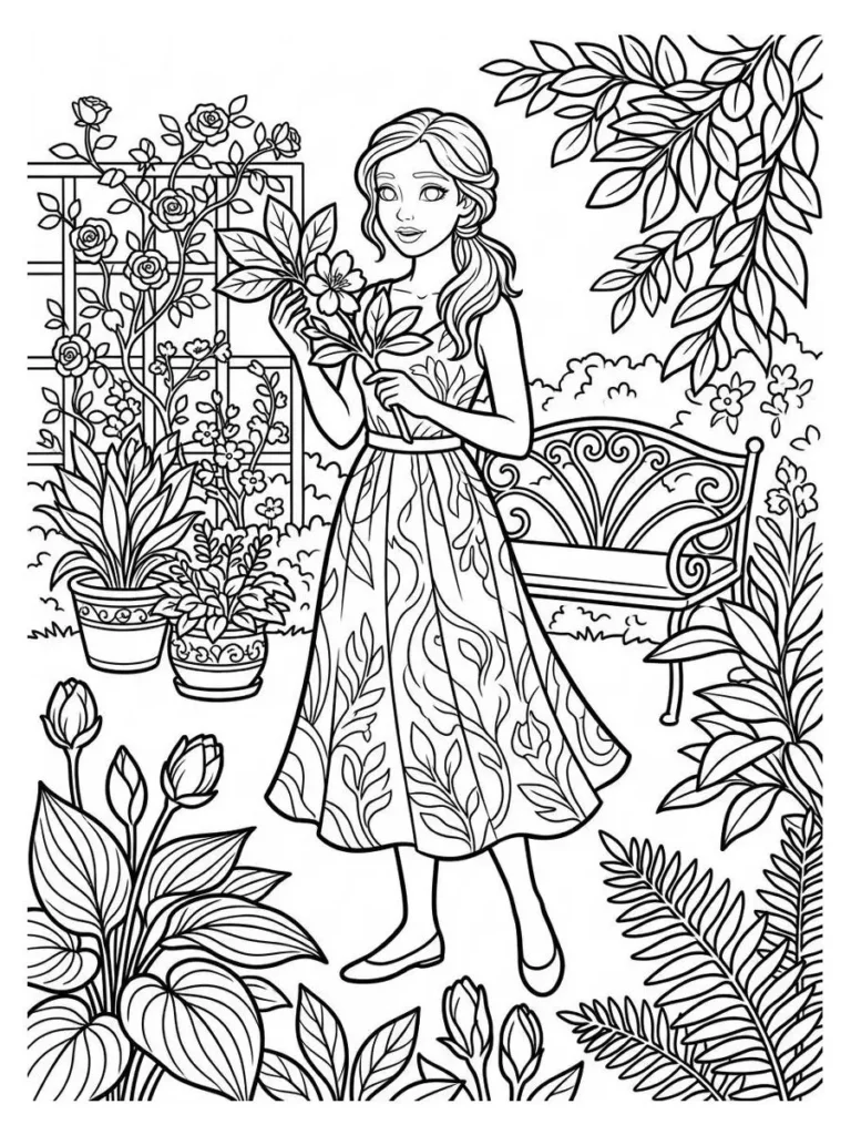 anna coloring pages_39