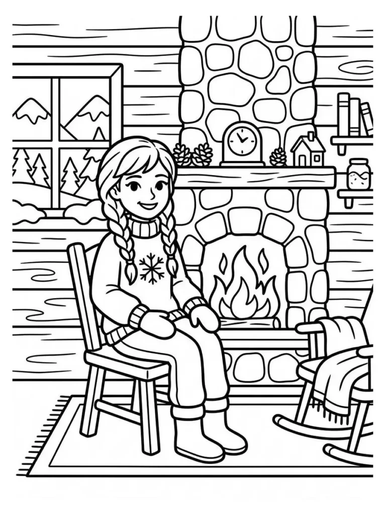 anna coloring pages_5