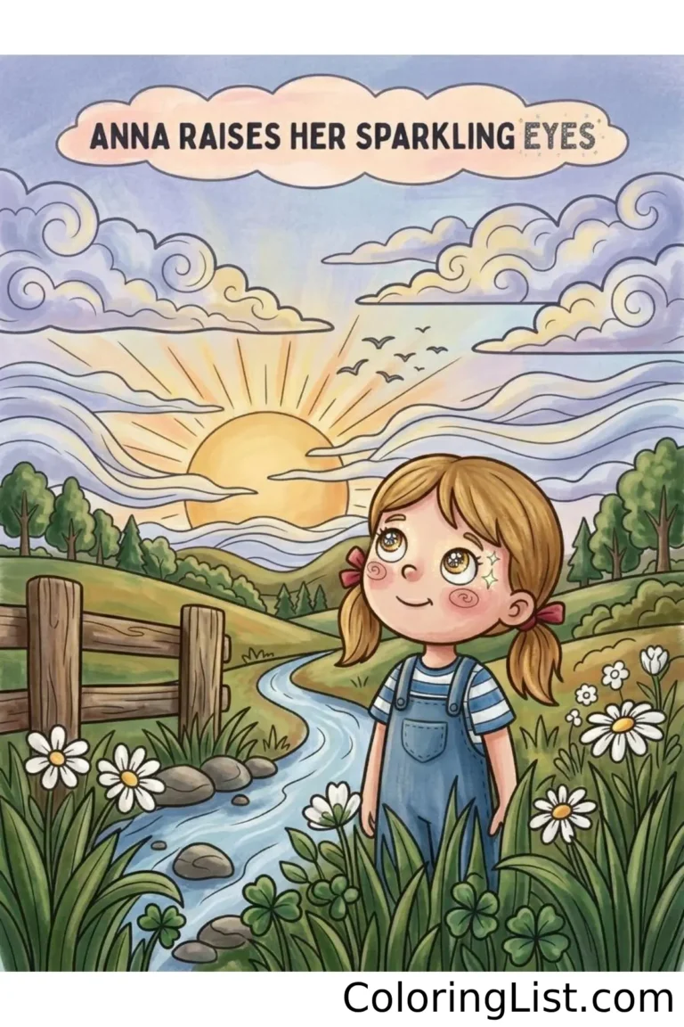 anna coloring pages featured image