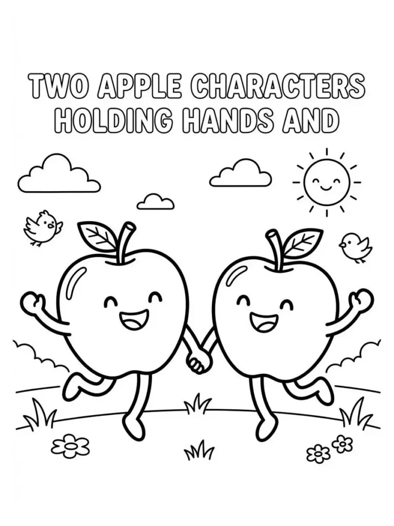 apple coloring pages_1