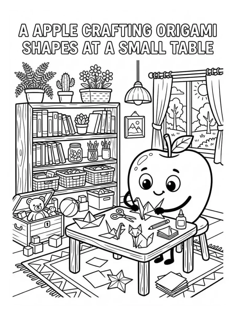 apple coloring pages_12