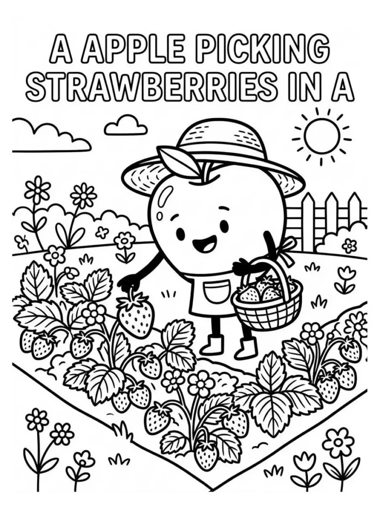 apple coloring pages_14