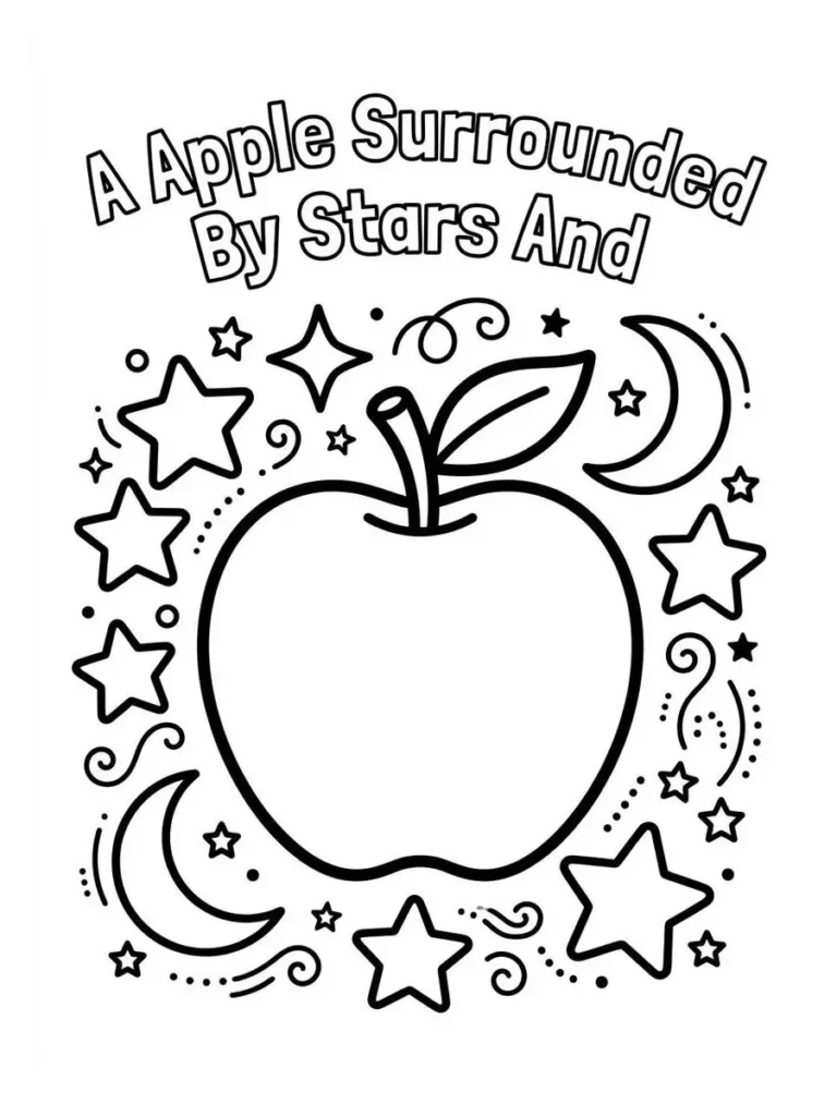 apple coloring pages_15