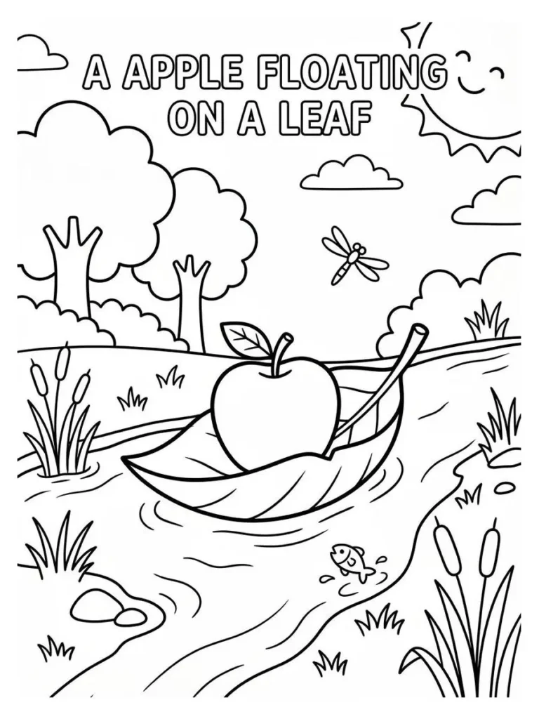 apple coloring pages_16