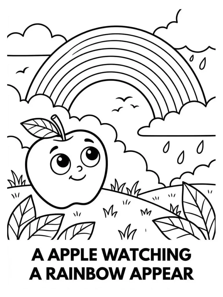 apple coloring pages_4