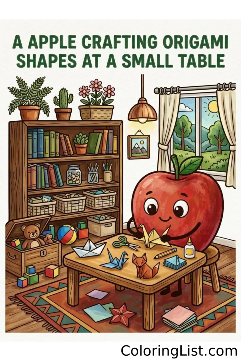 apple coloring pages featured image