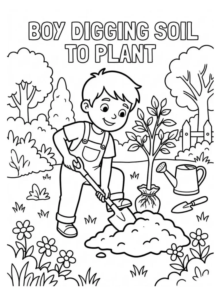 arbor day coloring page_13