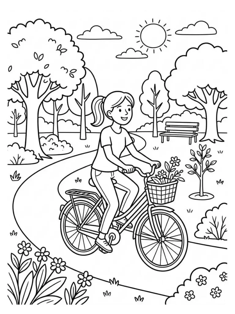 arbor day coloring page_5