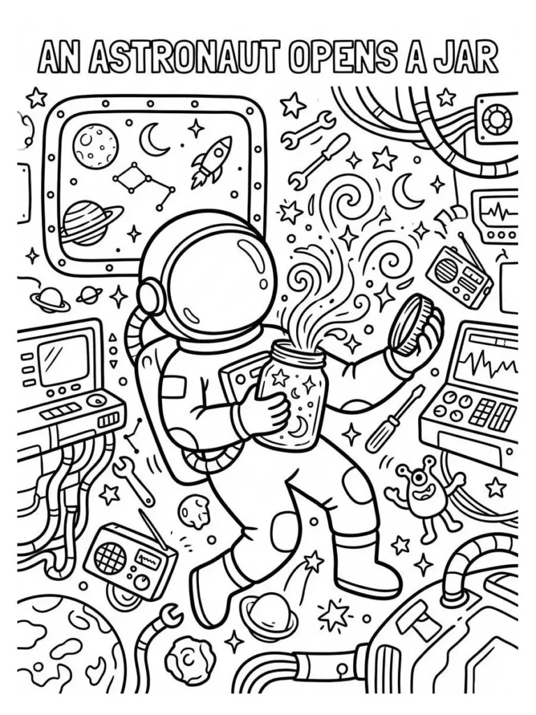 astronaut coloring page_12