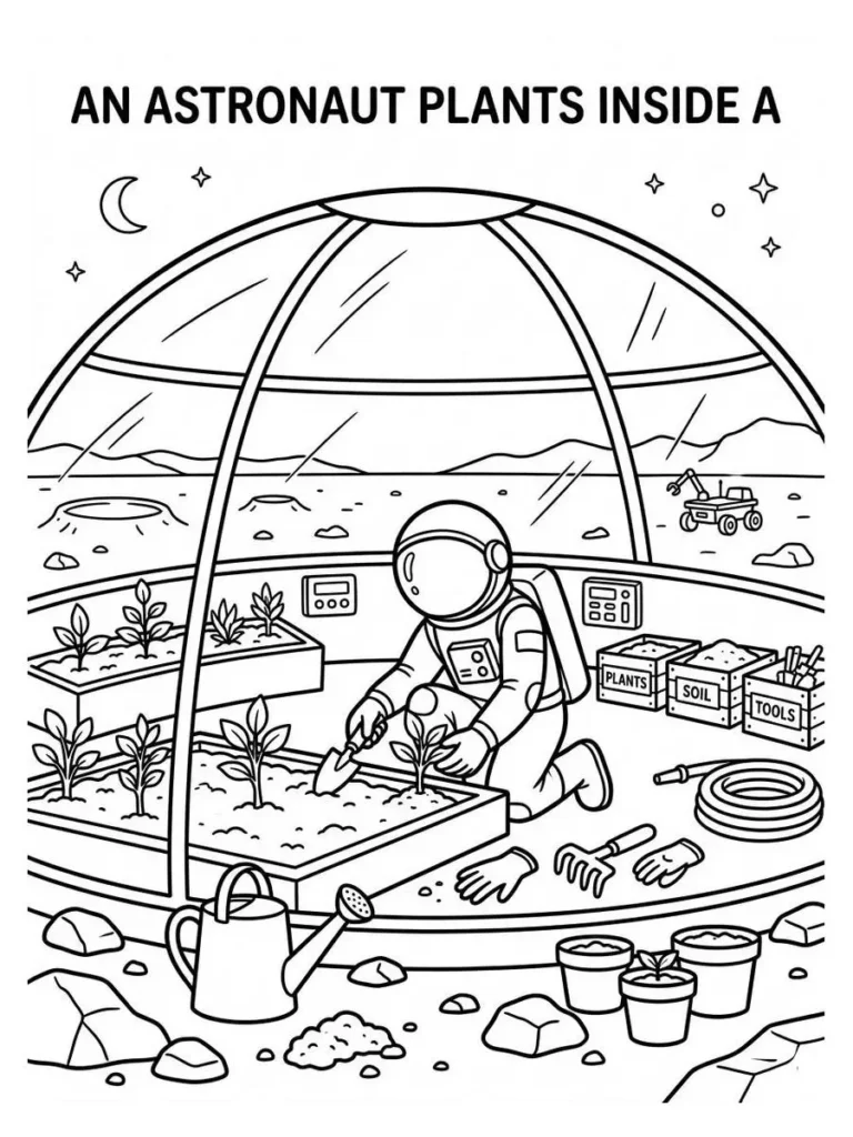 astronaut coloring page_14