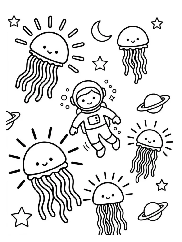 astronaut coloring page_18