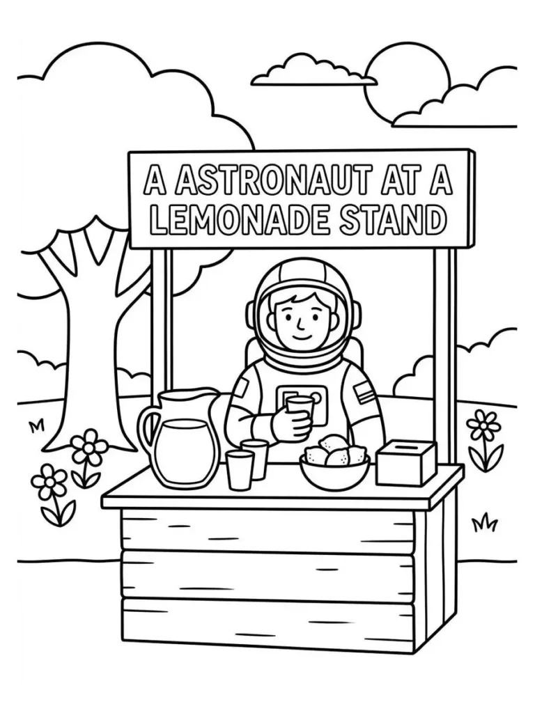 astronaut coloring page_19