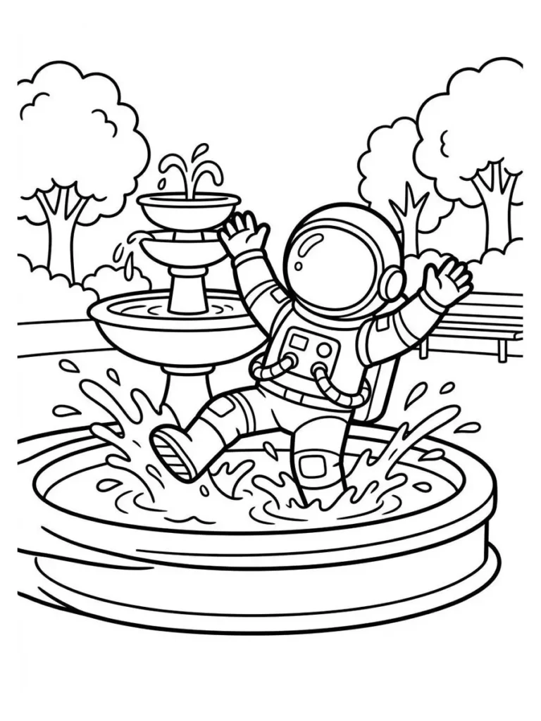 astronaut coloring page_20