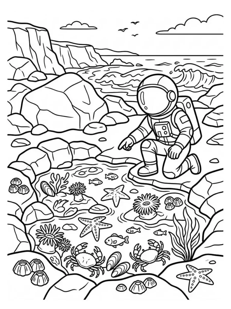 astronaut coloring page_24
