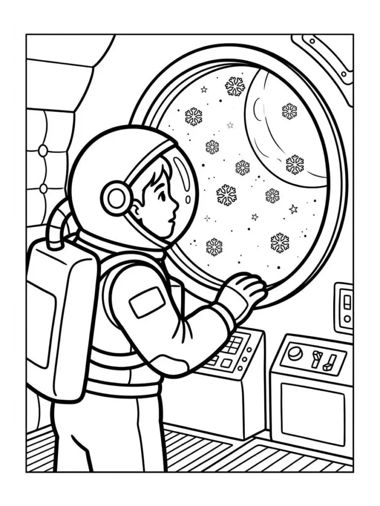 astronaut coloring page_5
