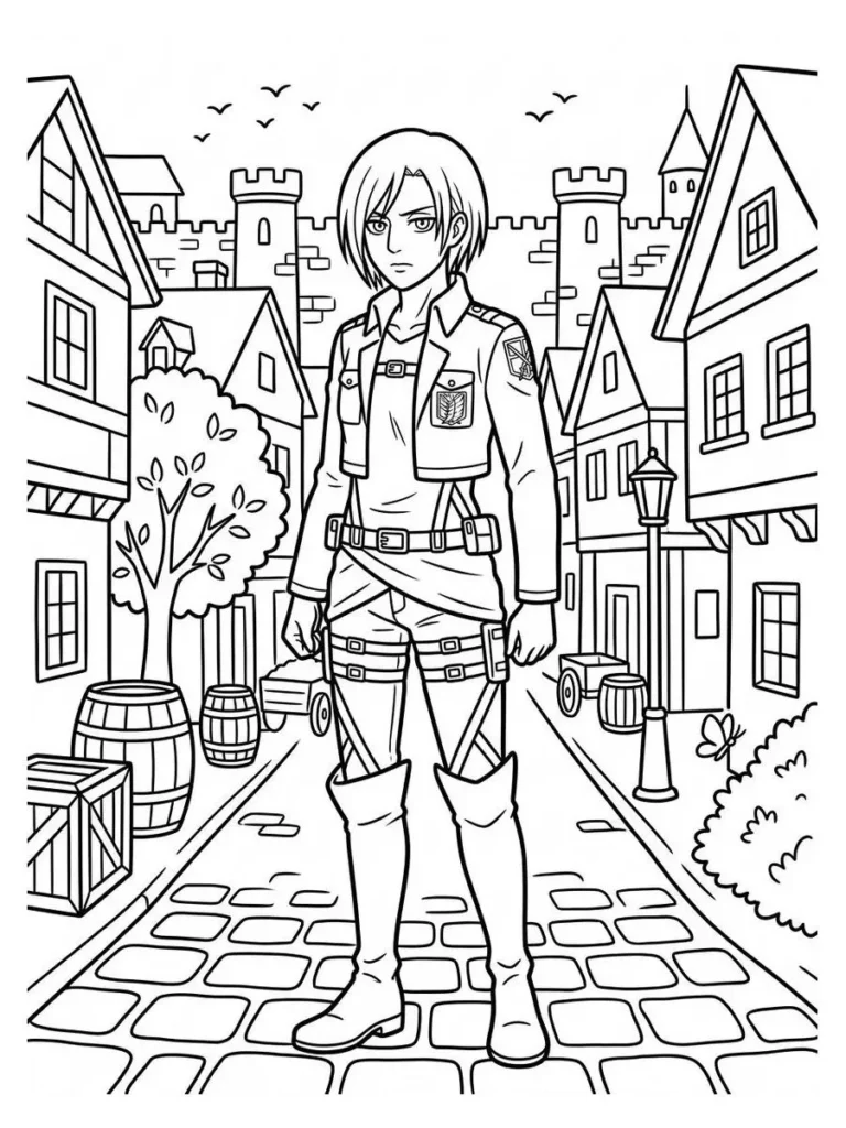 attack on titan coloring pages_4
