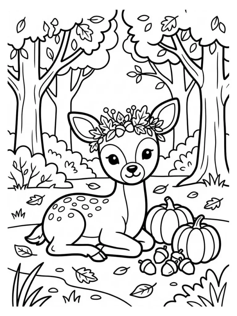 autumn coloring page_17