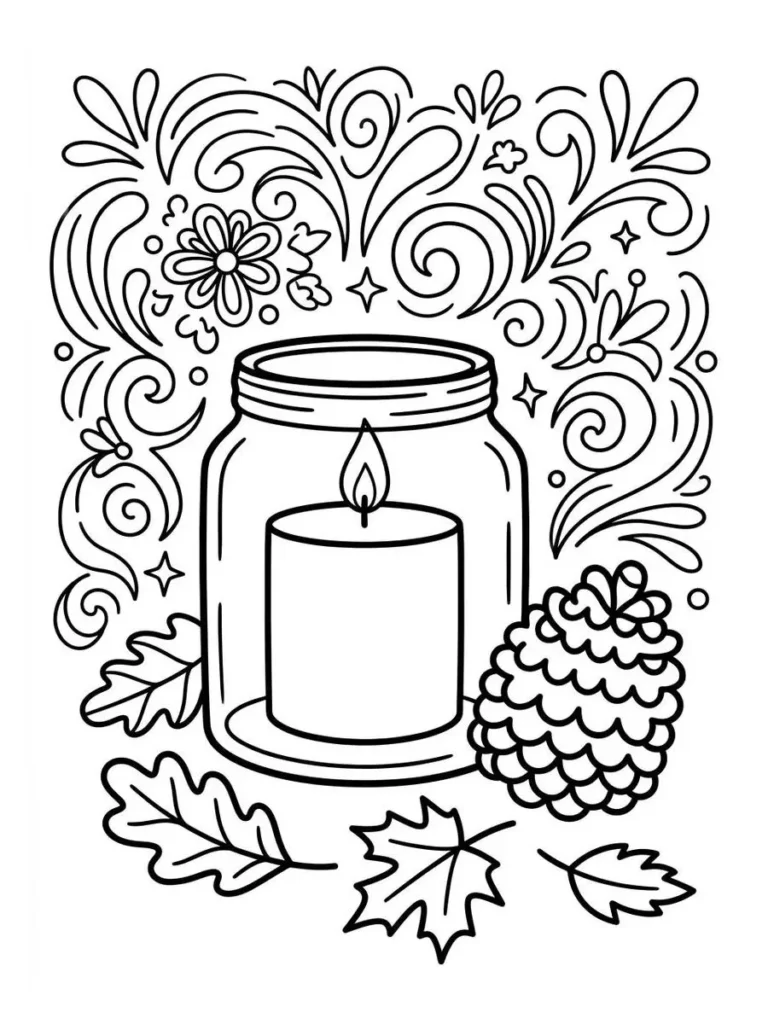 autumn coloring page_18