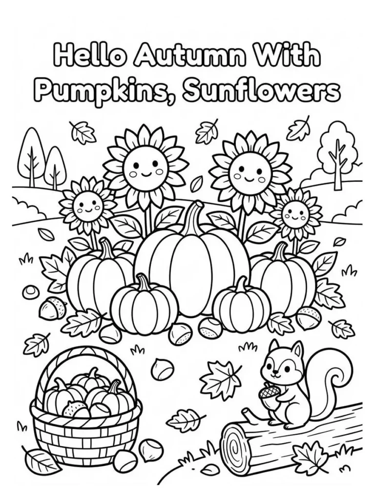 autumn coloring page_20